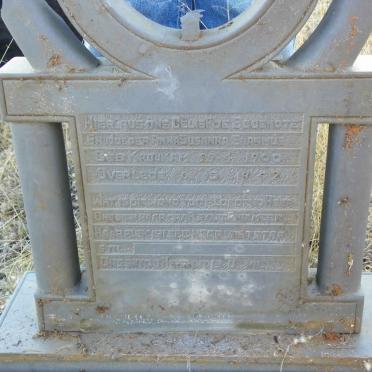 North West, VRYBURG district, Middelmeet 687_02, Unity, farm cemetery