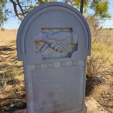LANGE Teunis G.H., de 1888-1953