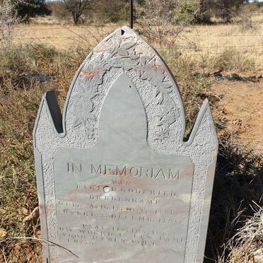 BREDENKAMP Barend Godfried 1826-1895