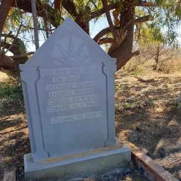 VISAGIE Jacobus Mathys Andries 1893-1963