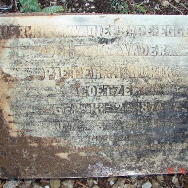 North West, VRYBURG district, Klipaar 760, farm cemetery
