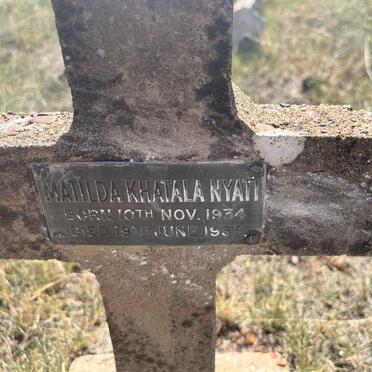 NYATI Matilda Khatala 1934-1935