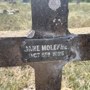 MOLEFHE Jane -1925