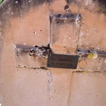 MAAROHANYE John -1918