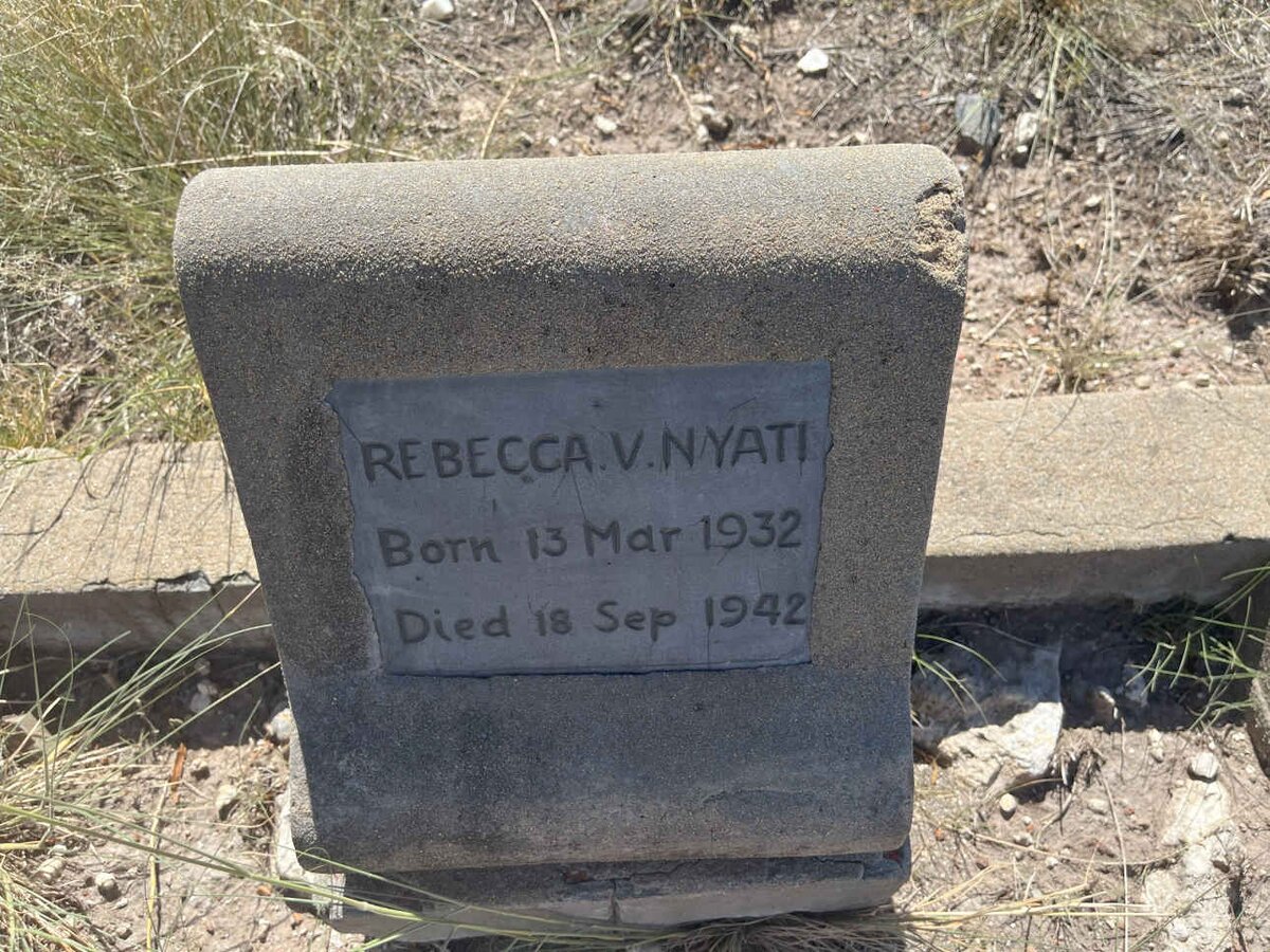 NYATI Rebecca V. 1932-1942