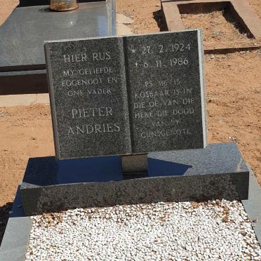 BRAND Pieter Andries 1924-1986
