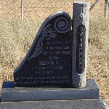 SWANEPOEL Susanna C. nee STRYDOM 1892-1979