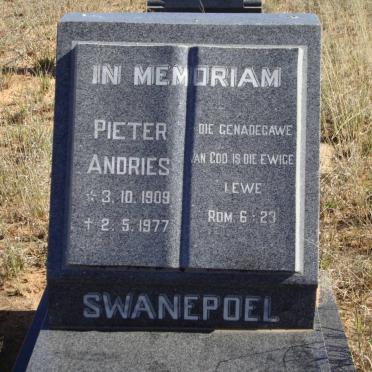 SWANEPOEL Pieter Andries 1909-1977