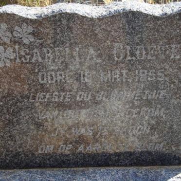 CLOETE Isabella -1955