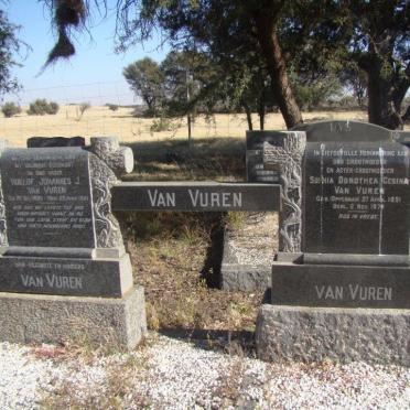 VUREN Roelof Johannes, J. van 1886 -1951 en Sophia Dorothea Gesina OPPERMAN 1891-1974
