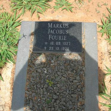 FOURIE Markus Jacobus 1927-1928