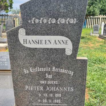 SWANEPOEL Pieter Johannes 1919-1985 &amp; Anna Magdalena 1929-2006