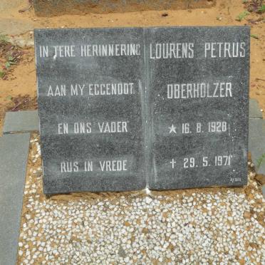 OBERHOLZER Lourens Petrus 1928-1971