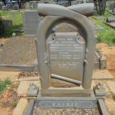 FOURIE Hermanus Stephanus 1877-1950