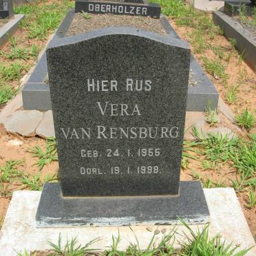RENSBURG Vera, van 1955-1998