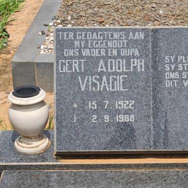 VISAGIE Gert Adolph 1922-1988