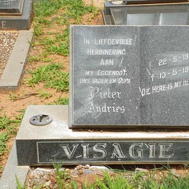 VISAGIE Pieter Andries 1924-1991