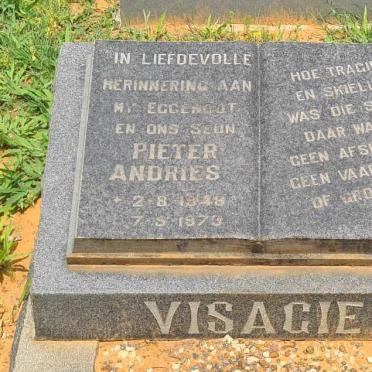 VISAGIE Pieter Andries 1948-1973
