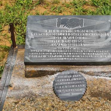 SWANEPOEL Martha Magdalena Johanna nee VISAGIE 1856-1924