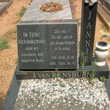 RENSBURG J., van 1934-2000