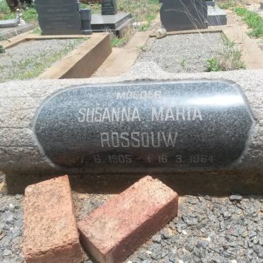 ROSSOUW Susanna Maria 1905-1962