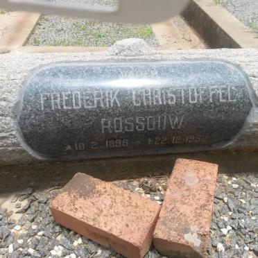 ROSSOUW Frederik Christoffel 1896-1962