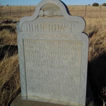 WESTHUIZEN Hermanus Egbert Pieter, van der 1866-1939