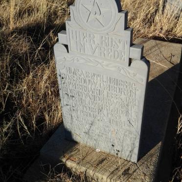 ROSSOUW Elisabeth Heibreg nee VAN DER WESTHUIZEN 1883-1939 