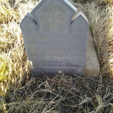 ROSSOUW Maria Elizabeth 1912-1913
