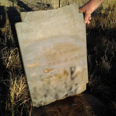 BODES Cornelia Zacharia nee ROSSOUW 1876-