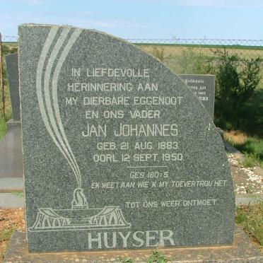 HUYSER Jan Johannes 1883-1950