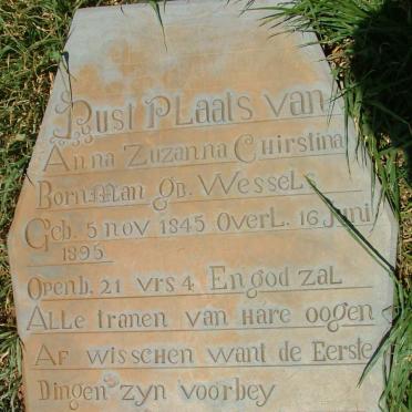 North West, WOLMARANSSTAD district, Meent, farm cemetery