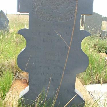 PRETORIUS Johanna Magdalena nee VISAGIE 1864-1925