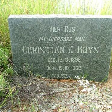 BUYS Christian J. 1898-1962