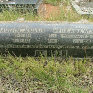 BEER Albertus Johannes, de 1892-1953 &amp; Mellie Anna Wilhelmina REDELINGHUYS 1884-1958