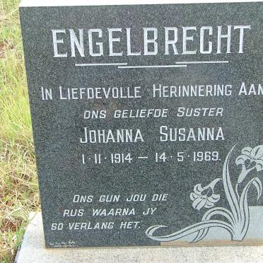 ENGELBRECHT Johanna Susanna 1914-1969