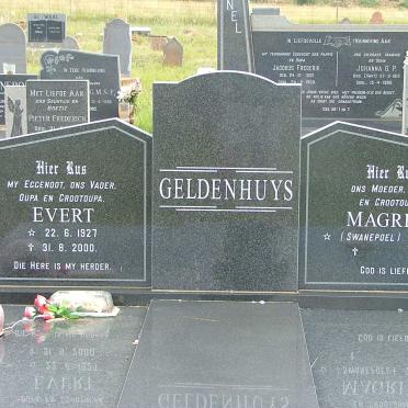 GELDENHUYS Evert 1927-2000 &amp; Magriet SWANEPOEL 1930-