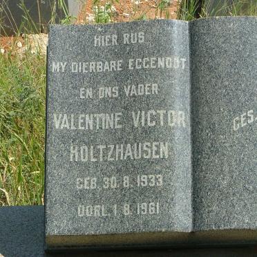 HOLTZHAUSEN Valentine Victor 1933-1961