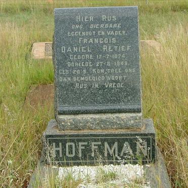 HOFFMAN Francois Daniel Retief 1874-1949