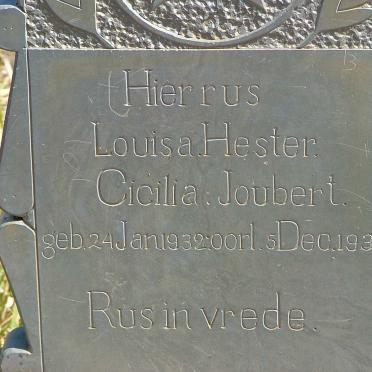 JOUBERT Louisa Hester Cicilia 1932-1932