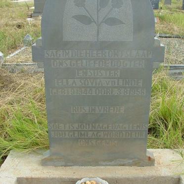 LINDE Ella Sovia, v.d. 1944-1958