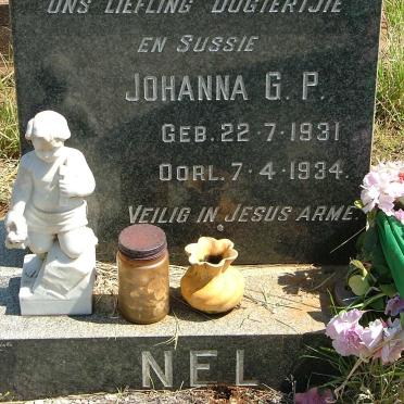 NEL Johanna G.P.  1931-1934