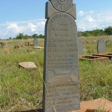 SWANEPOEL Jeremia Jesaja 1896-1921