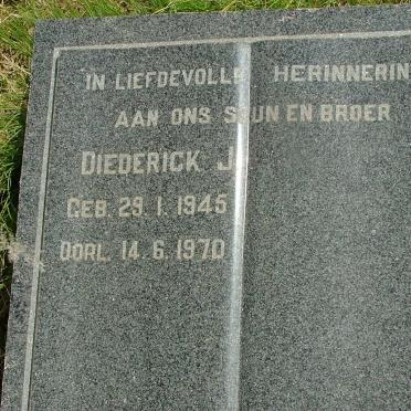VUUREN Diederick J., van 1945-1970