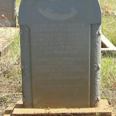 VUUREN Magdalena Dortryda Catharina, Jansen van nee JANSEN VAN RENSBURG 1862-1949