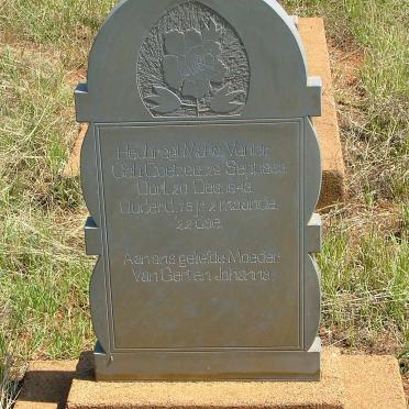VENTER Heubregt Maria nee COETZEE 1868-1943