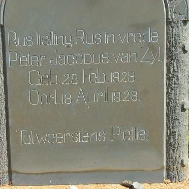 ZYL Pieter Jacobus, van 1928-1928