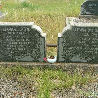 ZYL Abraham P.J., van 1897-1964 &amp; Levina Catharina F. DU PLOOY 1897-1960