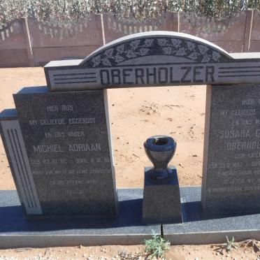 OBERHOLZER Michiel Adriaan 1882-1961 &amp; Susara Cicilia KRIEL 1883-1969