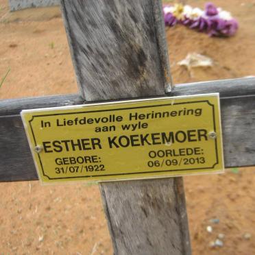 KOEKEMOER Esther 1922-2013